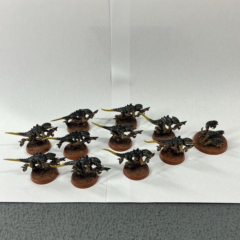 Warhammer 40K Tyranids Termagant Brood Fleshborer W/ Ripper Swarm Squad 10x